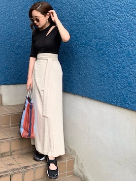 LAULEN  ローレン　トップス　パンツ　コーディネート売り LAULENのアイテムを使った人気ファッションコーディネート - WEAR