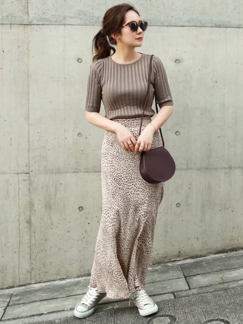 shino◡̈*❤︎����̃j�b�g/�Z�[�^�[�u�t�B�b�g�j�b�g5�����N���[�l�b�N�ififth�b�t�B�t�X�j�v���g�����R�[�f�B�l�[�g