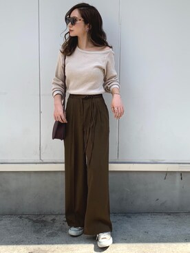 shino◡̈*❤︎さん(レディース・154cm)の秋コーディネート