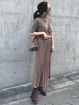 shino◡̈*❤︎さん(レディース・154cm)の冬コーディネート