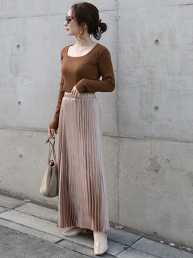 shino◡̈*❤︎さん(レディース・154cm)の冬コーディネート