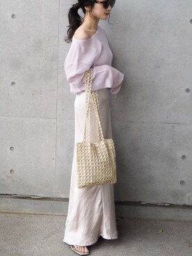 shino◡̈*❤︎さん（レディース・154cm）の春コーディネート