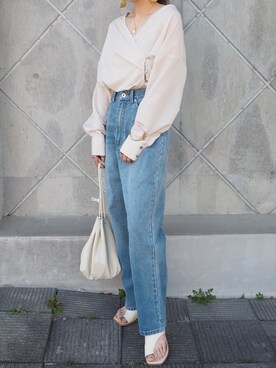 shino◡̈*❤︎さん(レディース・154cm)の春コーディネート