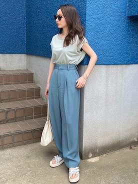 shino◡̈*❤︎さん(レディース・154cm)の夏コーディネート