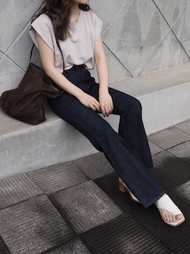 shino◡̈*❤︎さん（レディース・154cm）の夏コーディネート