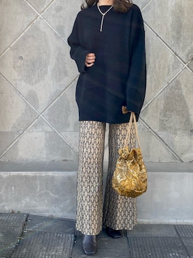 「STUDIOUS（ステュディオス）のアイテム（ブーツ）」を使った、shino◡̈*❤︎さん（レディース・154cm）の秋コーディネート