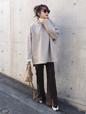 shino◡̈*❤︎さん（レディース・154cm）の冬コーディネート