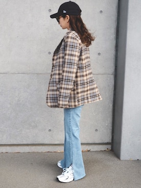 shino◡̈*❤︎さん（レディース・154cm）の春コーディネート