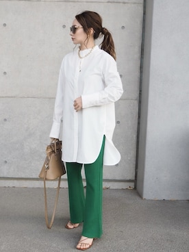 shino◡̈*❤︎さん（レディース・154cm）の春コーディネート