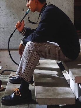 「シーシャ」｜Kazuakiさん（メンズ・170cm）の秋コーディネート