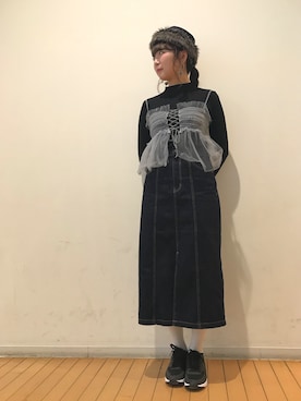 14+ あべのHOOP店 スタッフさんのコーディネート