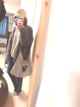 「コーデュロイキャップ」｜ユズルさん（レディース・150cm）の秋コーディネート