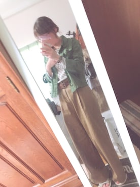 「robita（ロビタ）のアイテム」を使った、ユズルさん（レディース・150cm）の春コーディネート