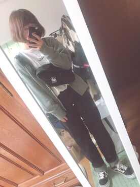 「ワッフル」｜ユズルさん（レディース・150cm）の春コーディネート