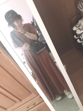 「COTA（コタ）のアイテム」を使った、ユズルさん（レディース・150cm）の夏コーディネート