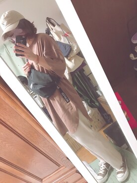 「HOMMEのアイテム」を使った、ユズルさん（レディース・150cm）の秋コーディネート