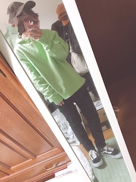 「コーデュロイキャップ」｜ユズルさん（レディース・150cm）の秋コーディネート