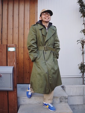 「ＢＢキャップ」｜KONAKAさん（メンズ・172cm）の冬コーディネート