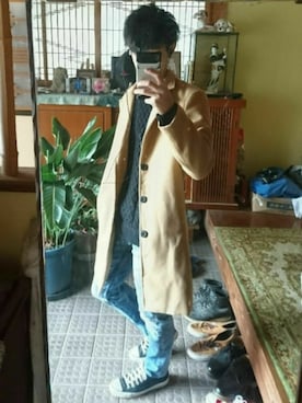 「アイラブCONVERSE」｜ともき / 畳屋さんさん（メンズ・173cm）の秋コーディネート