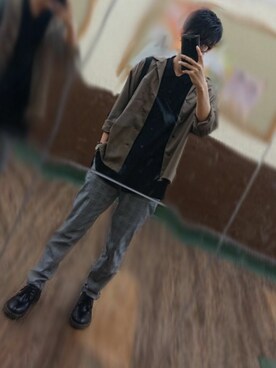 ともき / 畳屋さんさん（メンズ・173cm）の秋コーディネート