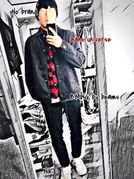 べー。さん(メンズ・171cm)の冬コーディネート