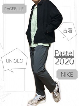 べー。さん（メンズ・171cm）の春コーディネート