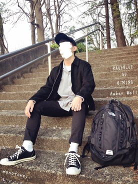 べー。さん（メンズ・171cm）の春コーディネート