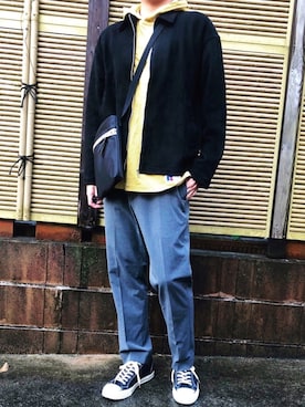 べー。さん（メンズ・171cm）の春コーディネート