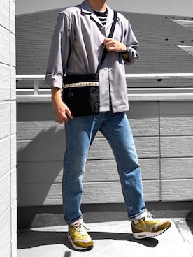 べー。さん(メンズ・171cm)の春コーディネート