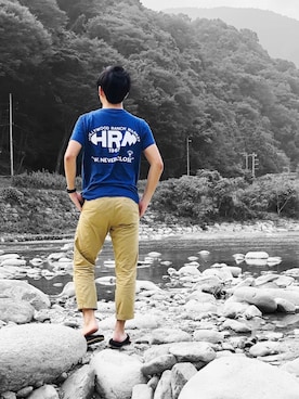 べー。さん（メンズ・171cm）の夏コーディネート