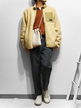 べー。さん（メンズ・171cm）の冬コーディネート