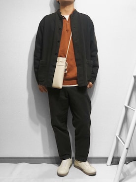 「Steven Alan（スティーブンアラン）のアイテム（カバーオール）」を使った、べー。さん（メンズ・171cm）の春コーディネート