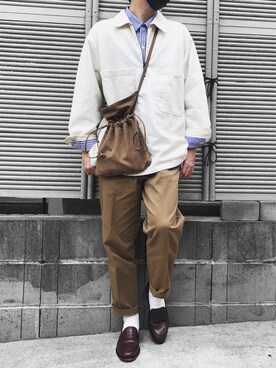 べー。さん（メンズ・171cm）の春コーディネート