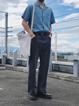 べー。さん（メンズ・171cm）の夏コーディネート