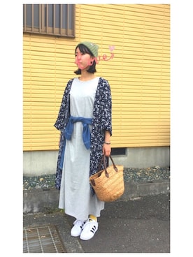 Rinさん（レディース・152cm）の春コーディネート