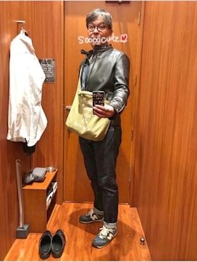 「リング」｜「アイテム（雑貨/ホビー）」を使った、Rinさん（レディース・152cm）の冬コーディネート