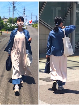 Rinさん（レディース・152cm）の夏コーディネート