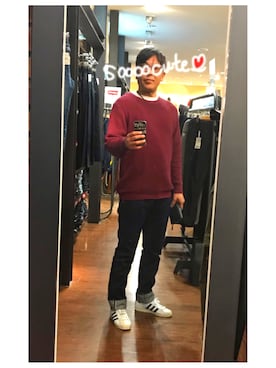 Rinさん（レディース・152cm）の冬コーディネート