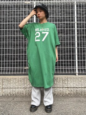 「アイテム（ワンピース/ドレス）」を使った、ちさん（レディース・152cm・10代）の春コーディネート