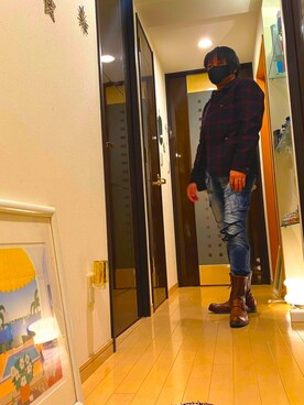 ブーツを使った 大人かわいい のメンズ人気ファッションコーディネート Wear