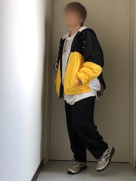 「アイテム（ブルゾン）」を使った、ちびさん（メンズ・158cm・10代）の春コーディネート