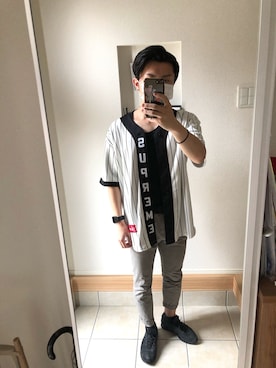 あとれてぃさん（メンズ・165cm）の夏コーディネート