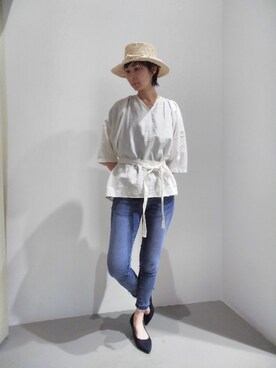 「AMERICAN HOLIC」｜Fukusunさん（レディース・165cm）の春コーディネート