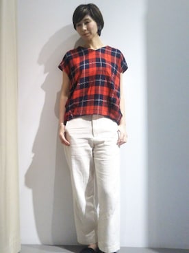 Fukusunさん（レディース・165cm）の夏コーディネート