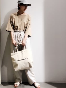 Fukusunさん（レディース・165cm）の夏コーディネート