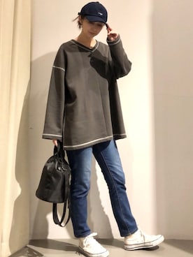 Fukusunさん(レディース・165cm)の冬コーディネート