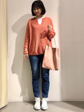 Fukusunさん（レディース・165cm）の冬コーディネート