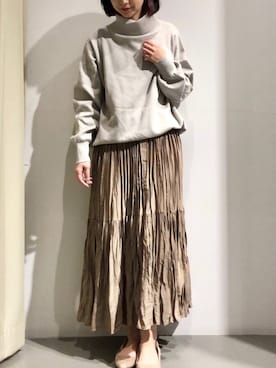 Fukusunさん(レディース・165cm)の冬コーディネート