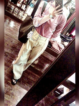 「#秋コーデ」｜「アイテム（腕時計）」を使った、momo_coさん（レディース・160cm）の秋コーディネート