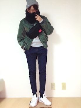 かりんさん（レディース・166cm）の冬コーディネート